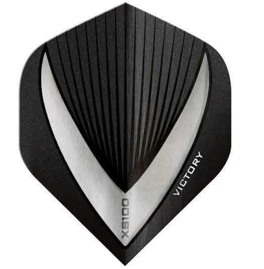 100 Sets Victory Darts XS100 Vista-R Clear Extra Strong Dart Flights