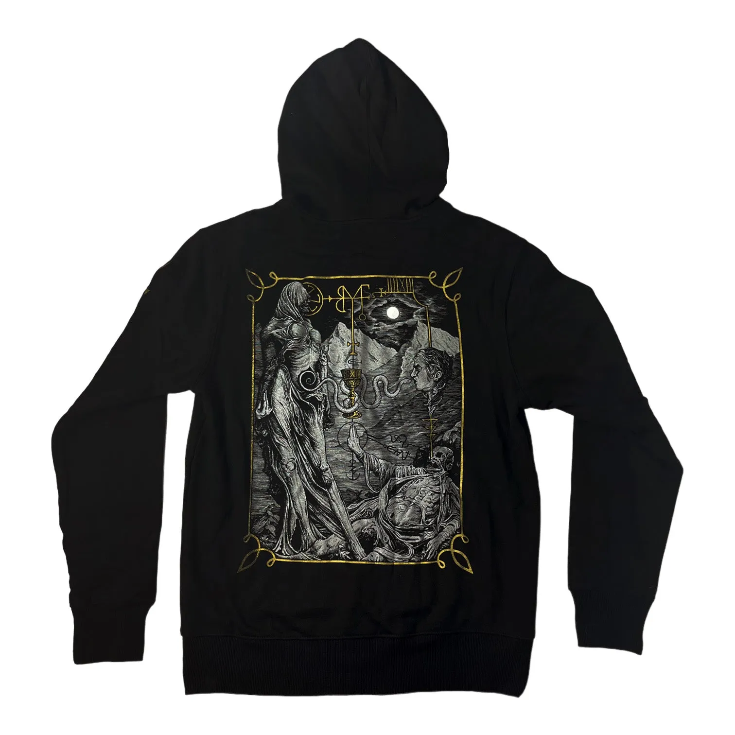 1349 - Serpent Chalice zip-up hoodie