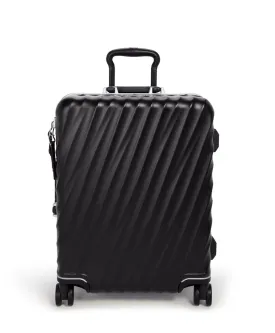 19 Degree Frame Continental 4-Whl Carry-On - Black Textured