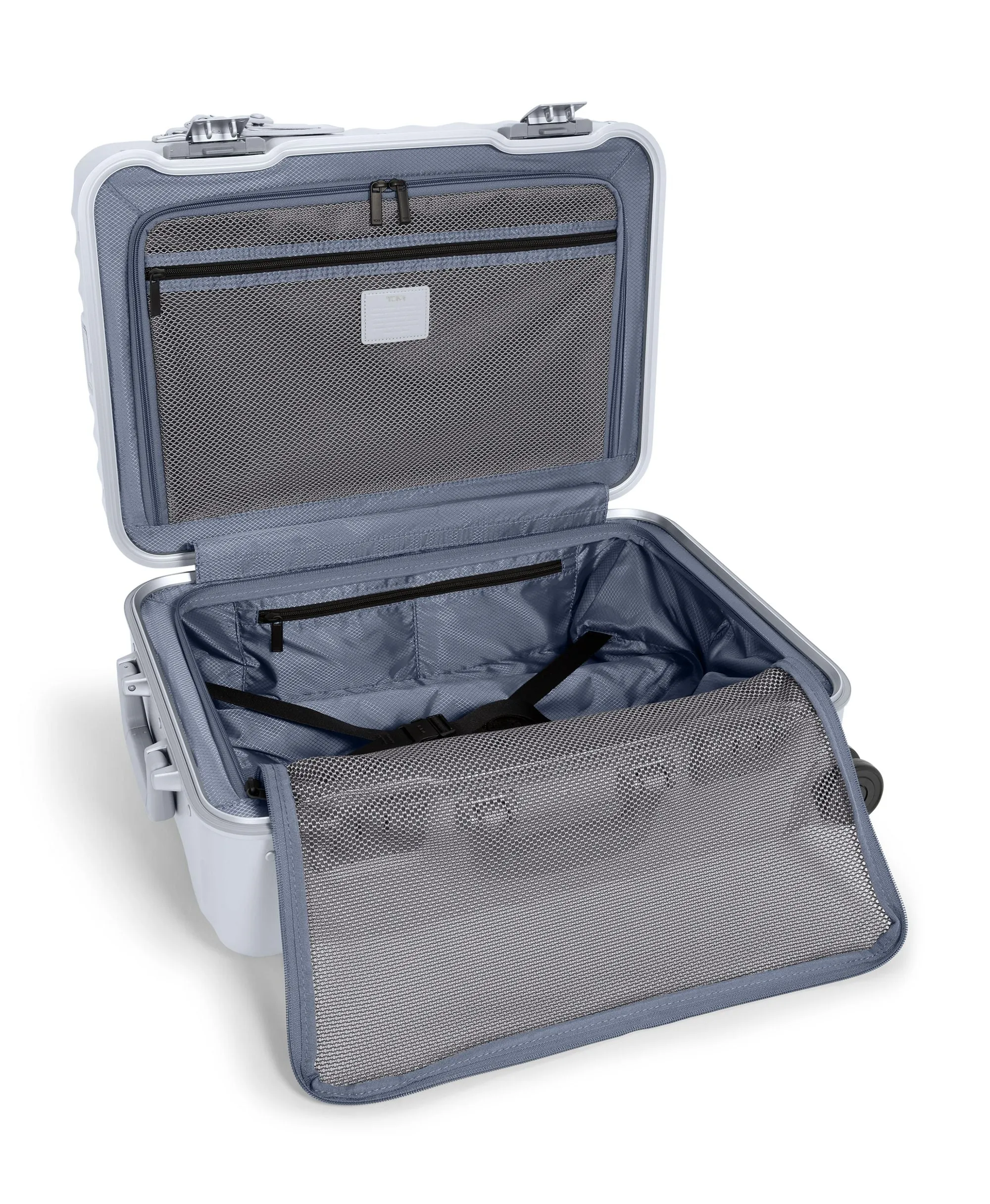 19 Degree Frame Intl 4-Whl Carry-On - Pearl Grey Texture