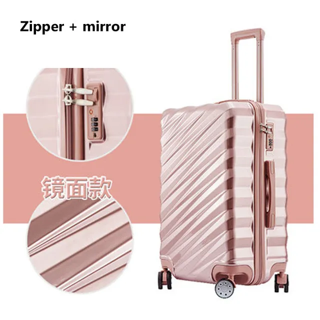 20"24"26"28"Inch Aluminum Alloy Frame Business Trip Travel Trolley Suitcase Carry On Luggage