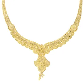 3-PIECE PLAIN GOLD NECKLACE SET