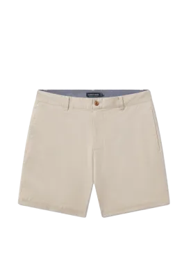 6" Regatta Stretch Short Pebble