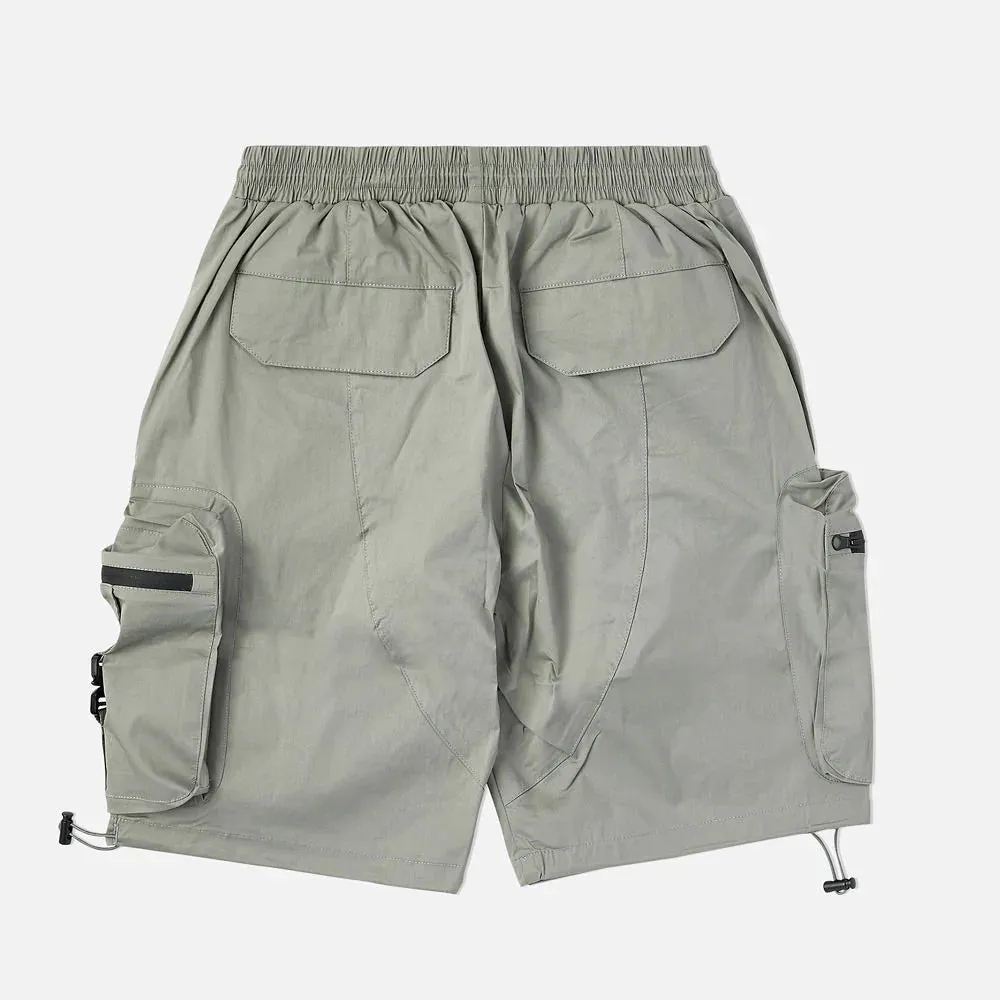 8&9 - Combat Nylon Short - Grey/black