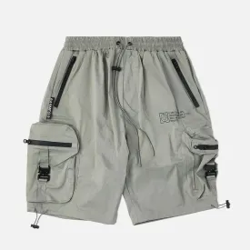 8&9 - Combat Nylon Short - Grey/black