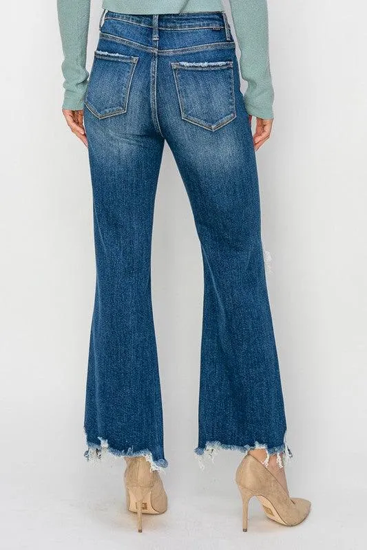 ADAM HIGH RISE STRAIGHT CROP JEANS