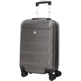 Aerolite 55cm Lightweight Hard Shell 8 Wheels Cabin Suitcase 21" (55x35x20cm), Approved for Ryanair (Priority), easyJet Plus, British Airways, Virgin Atlantic, Jet2 and More