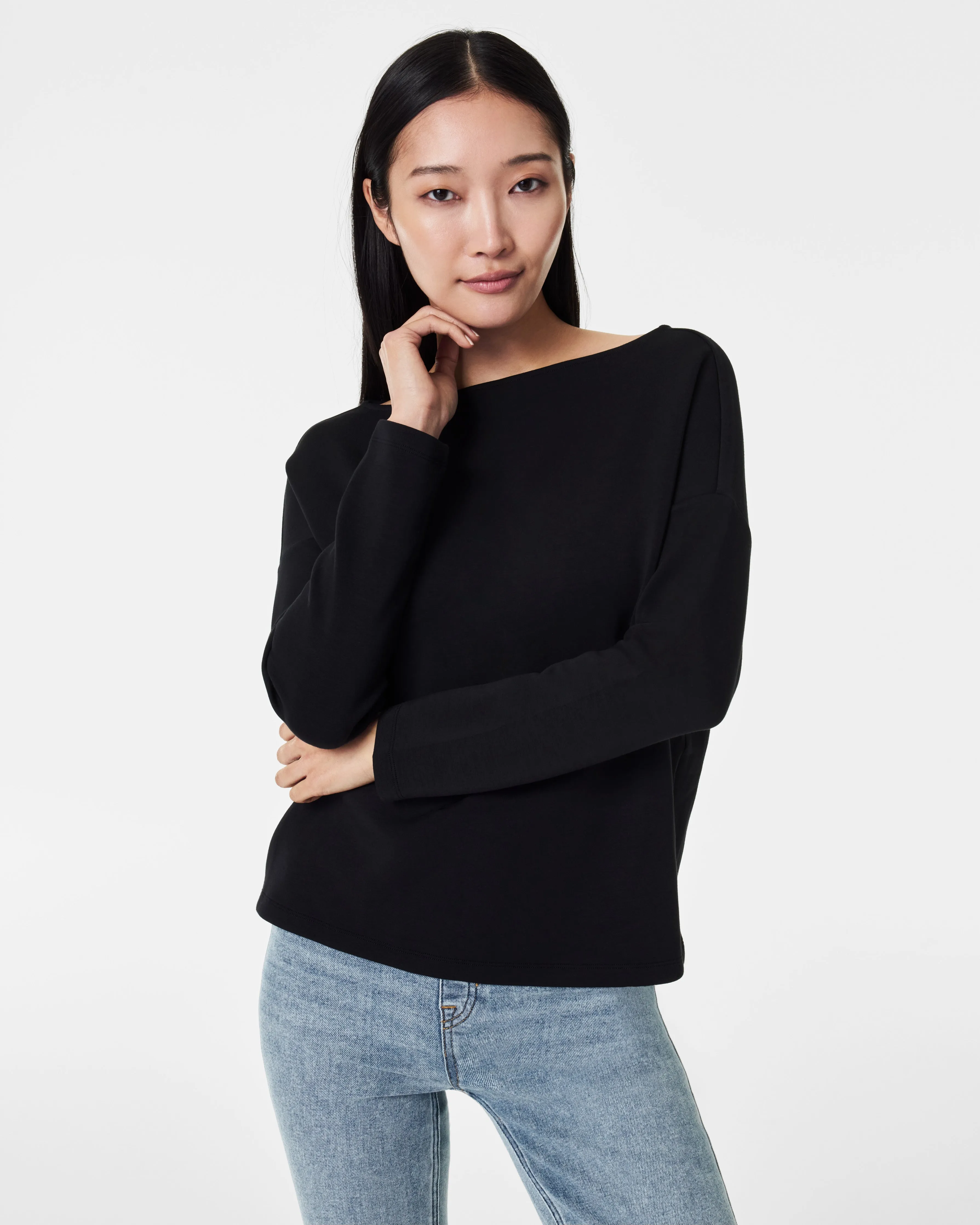 AirEssentials Boat Neck Top