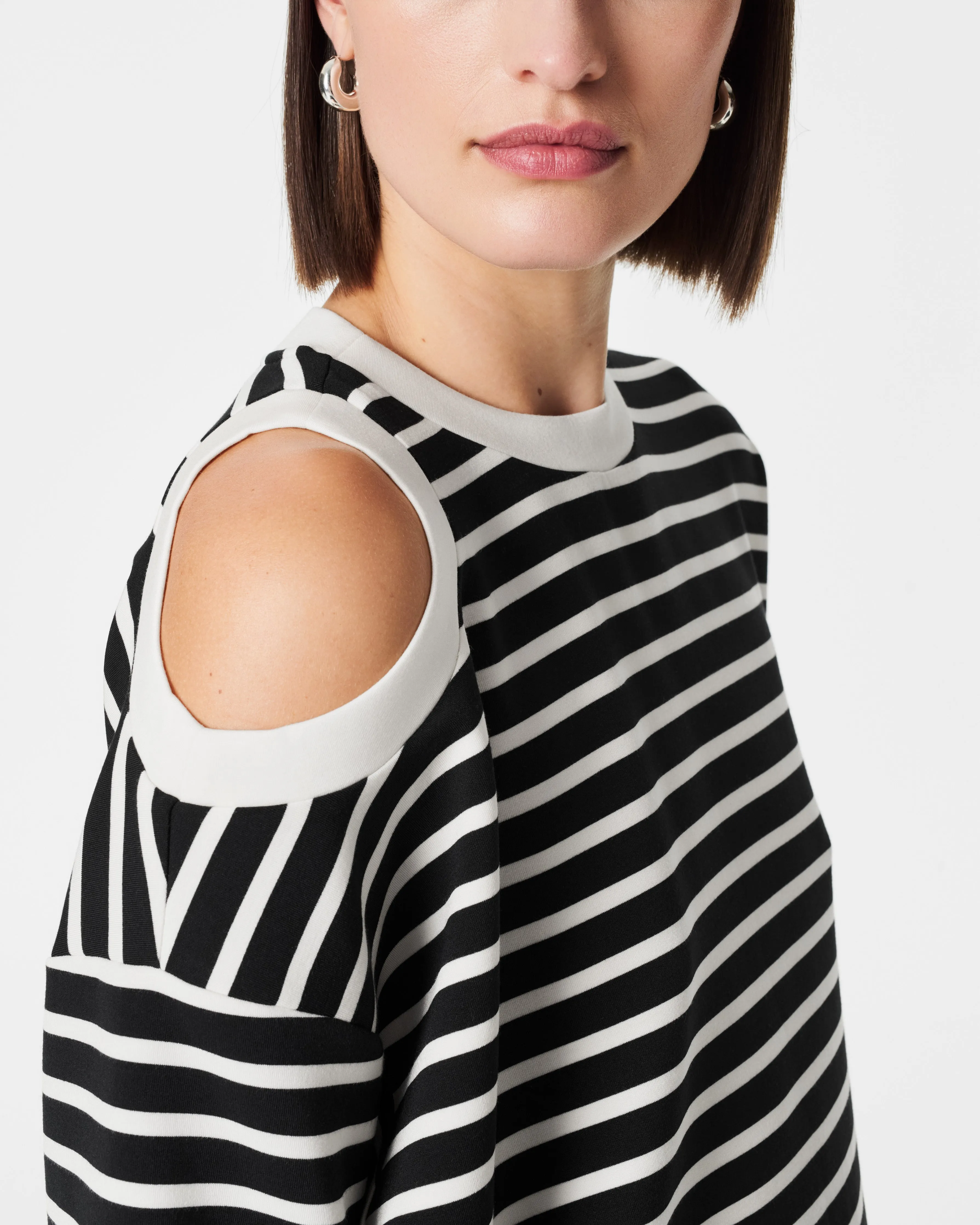 AirEssentials Cold-Shoulder Top