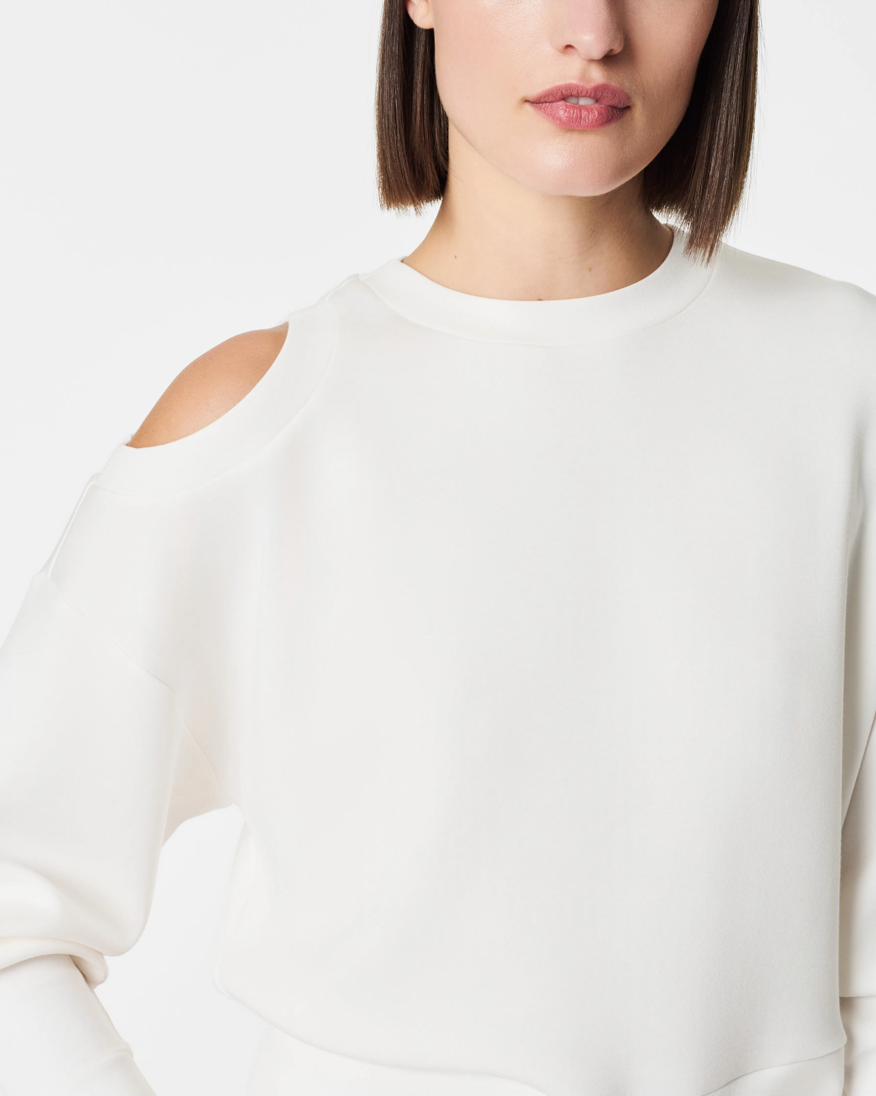 AirEssentials Cold-Shoulder Top