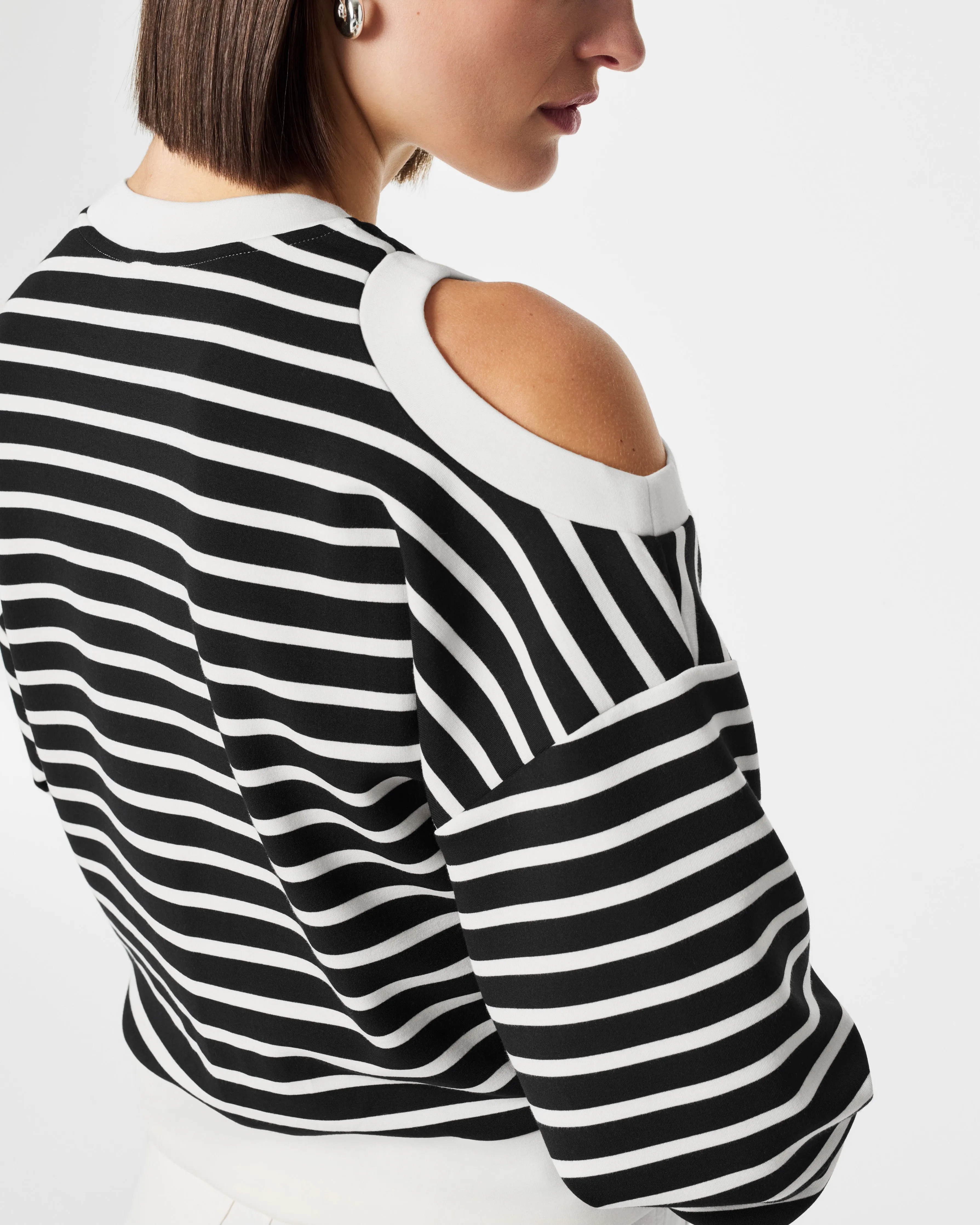 AirEssentials Cold-Shoulder Top