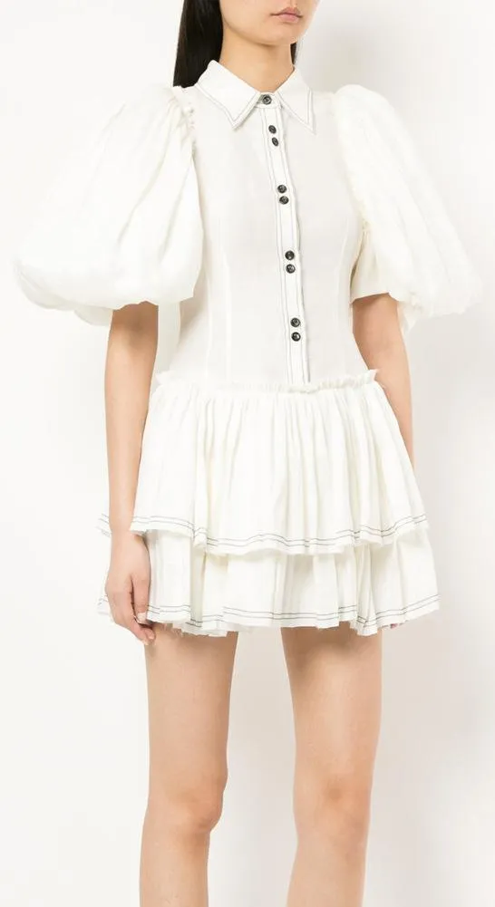 'Alice' Ruffle Mini Dress