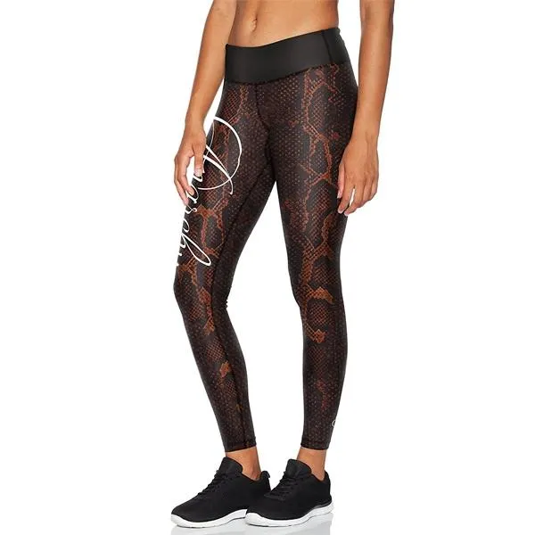 Anarchy Apparel Boa Leggings - Black-Brown