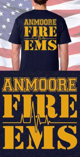 Anmoore Fire Department & EMS Back Design