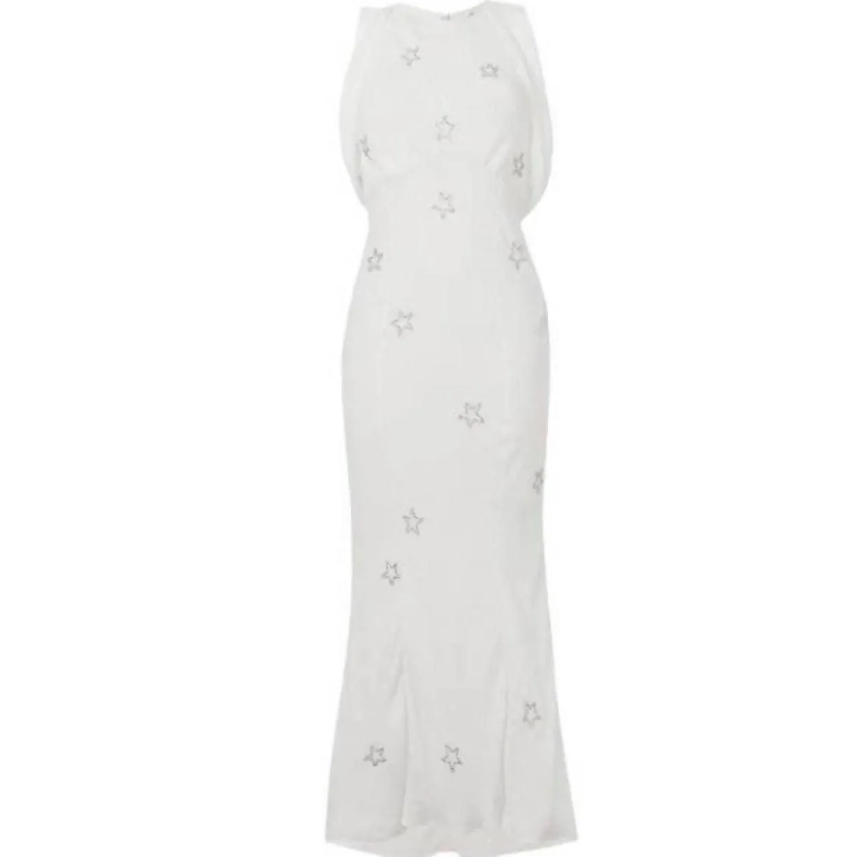 Attico White Silk Dress | IT 40