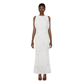 Attico White Silk Dress | IT 40