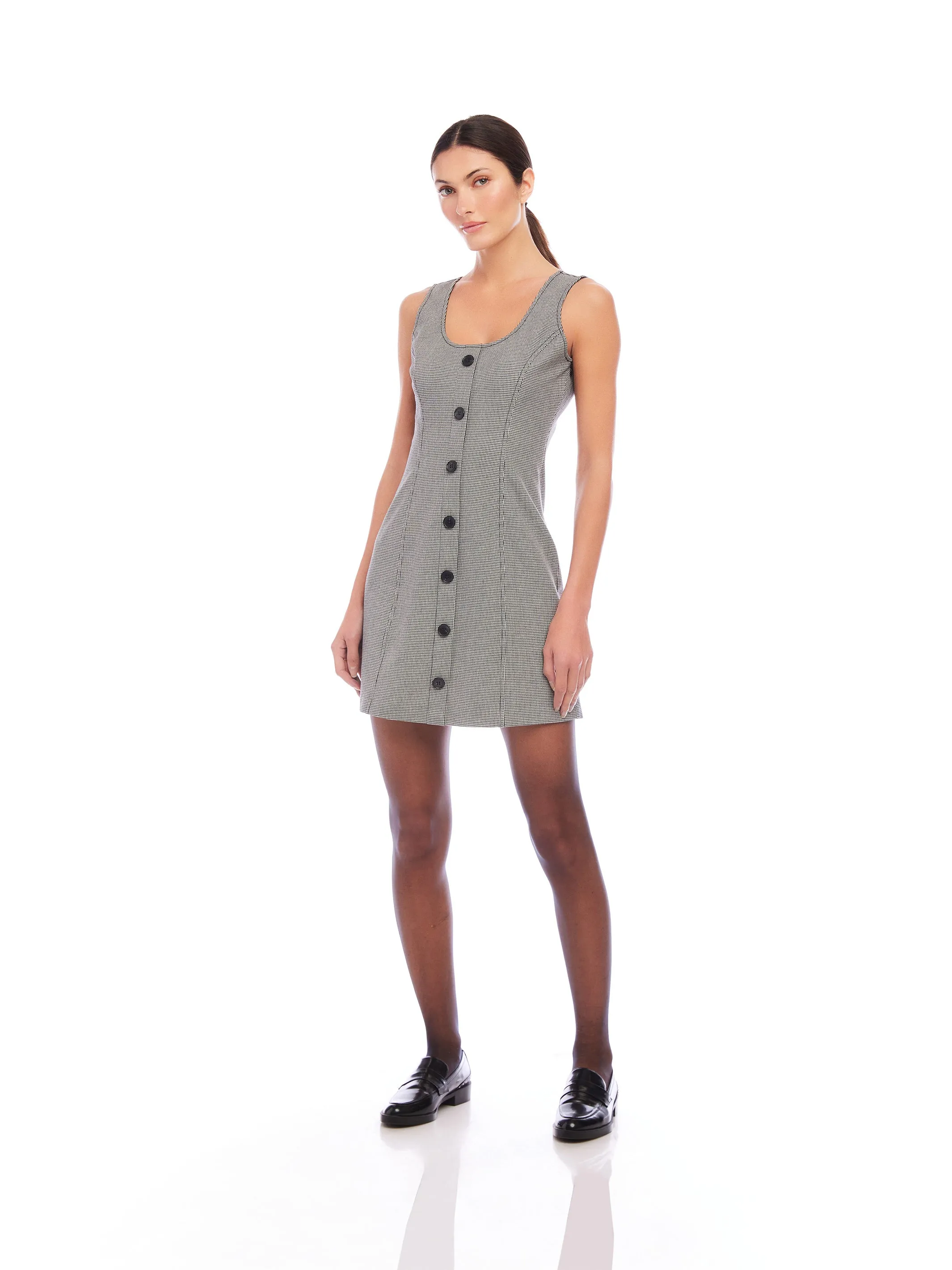 Avery Button Front Dress