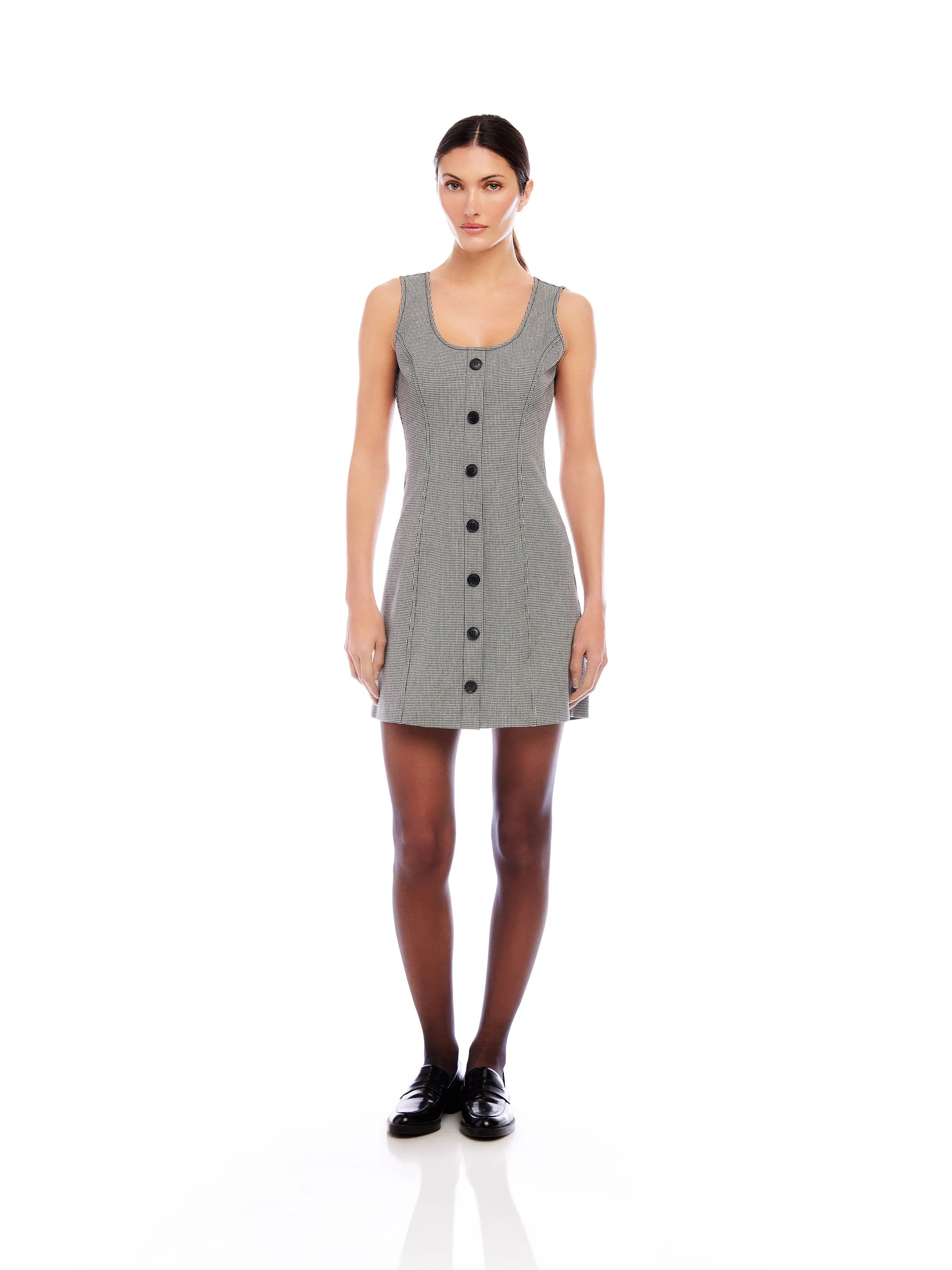 Avery Button Front Dress