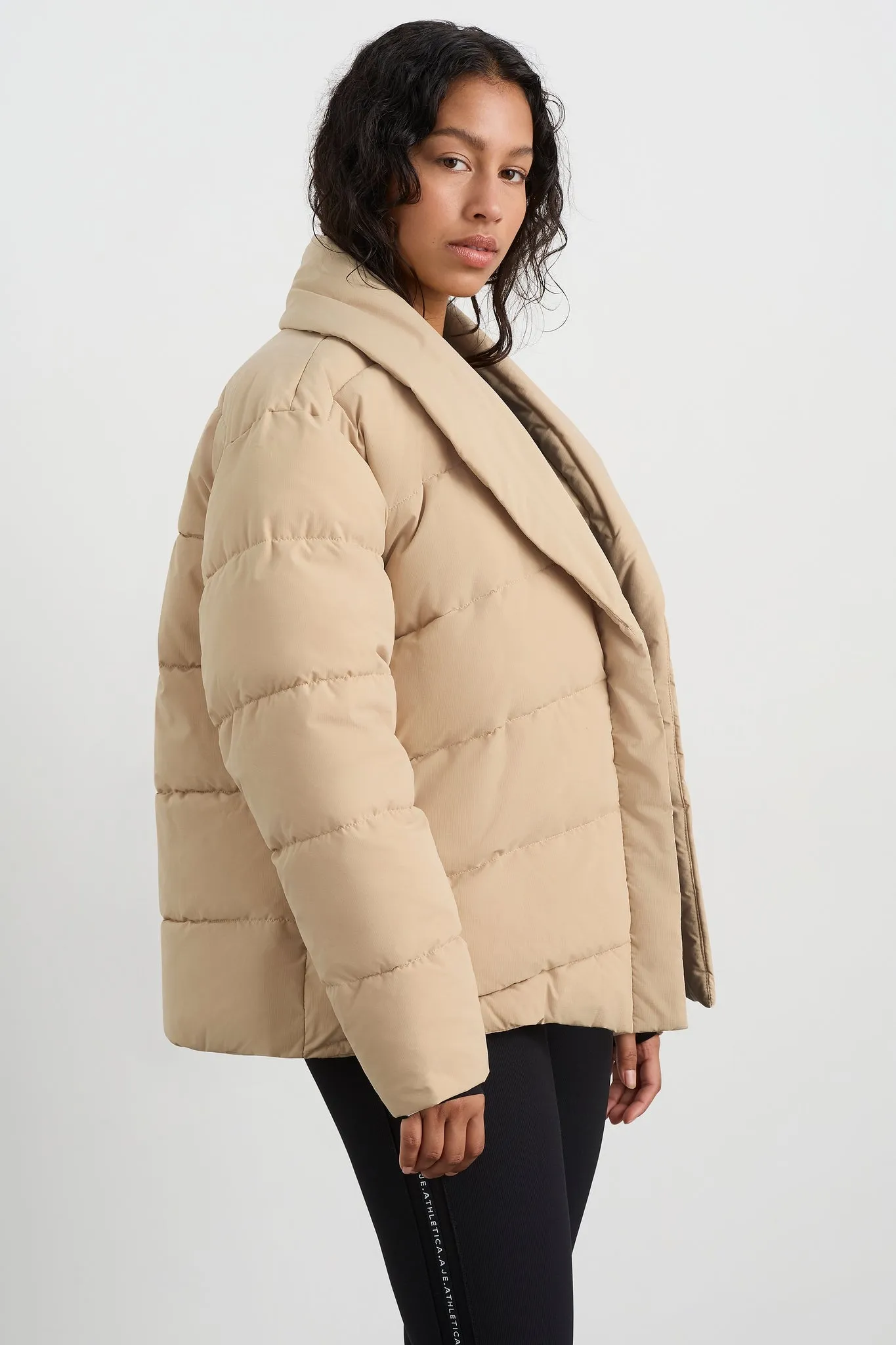 Belted Wrap Puffer Jacket 768