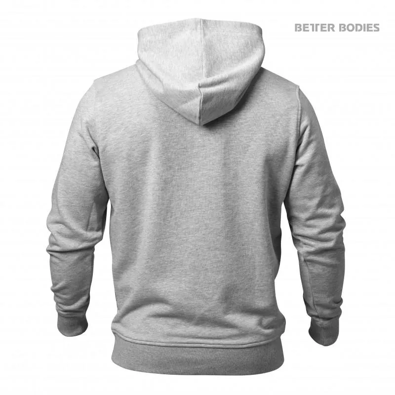 Better Bodies Brooklyn Zip Hood - Greymelange