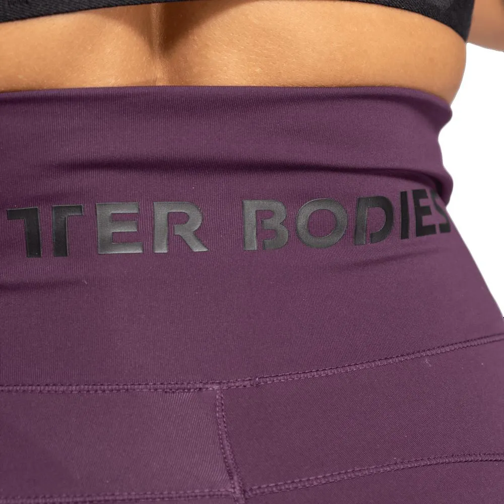 Better Bodies High Waist Leggings - Royal Purple