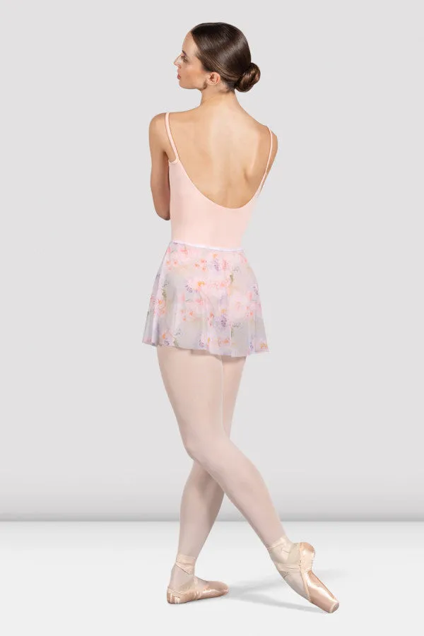 Bloch Floral Mesh Skirt - Posy