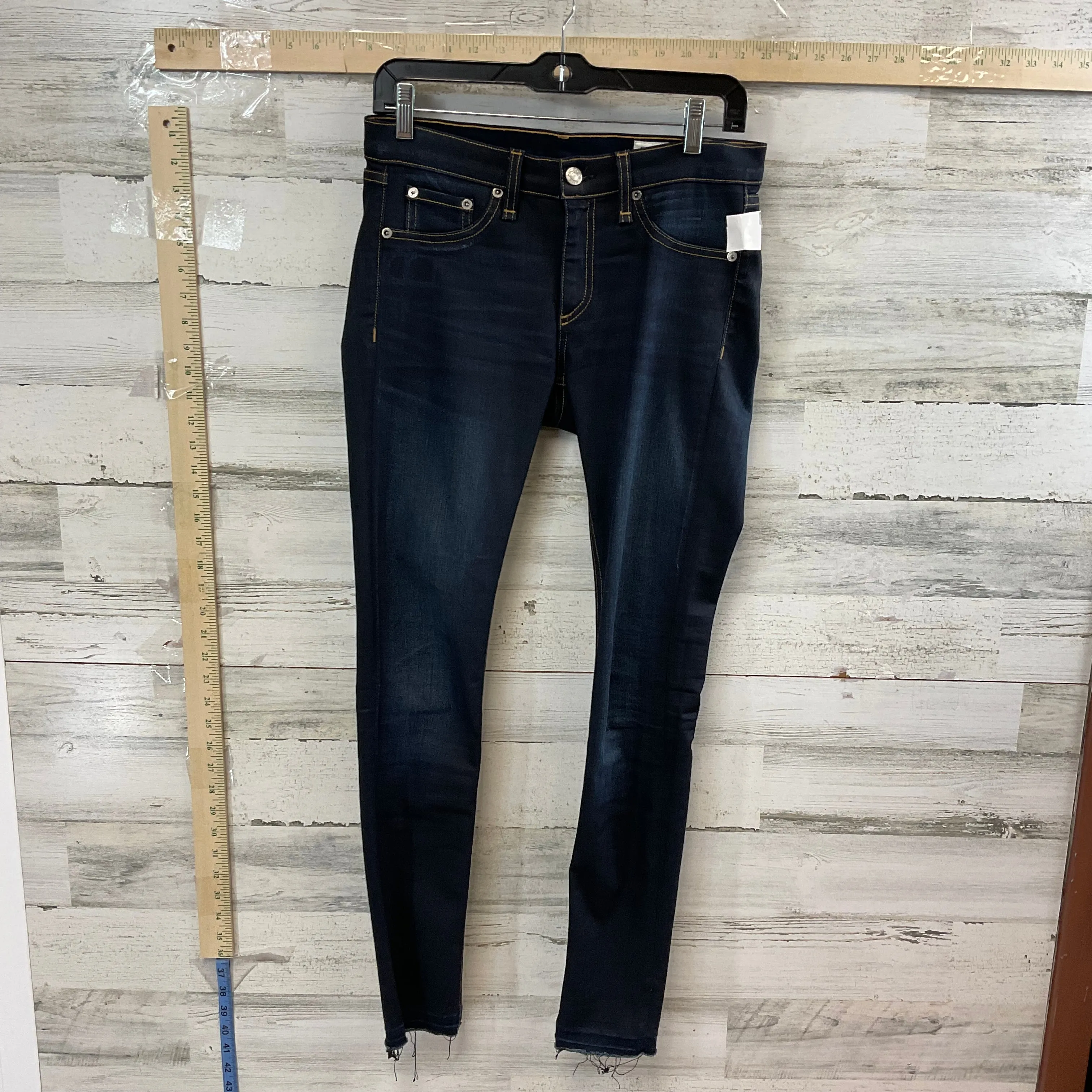 Blue Denim Jeans Skinny Rag & Bones Jeans, Size 6