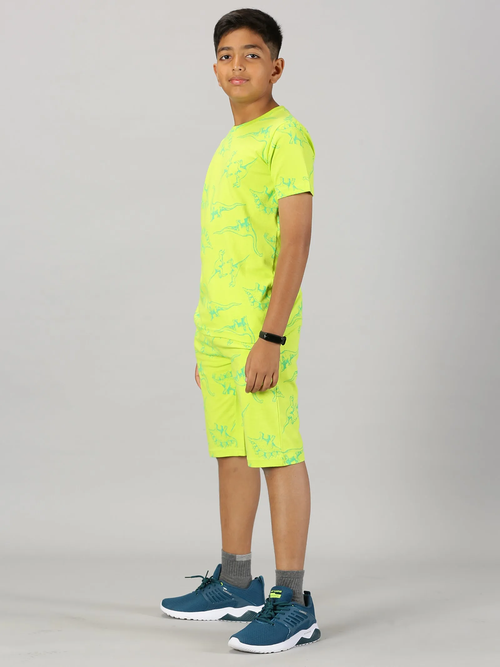 Boys AOP Tee & Shorts Co-Ord Set