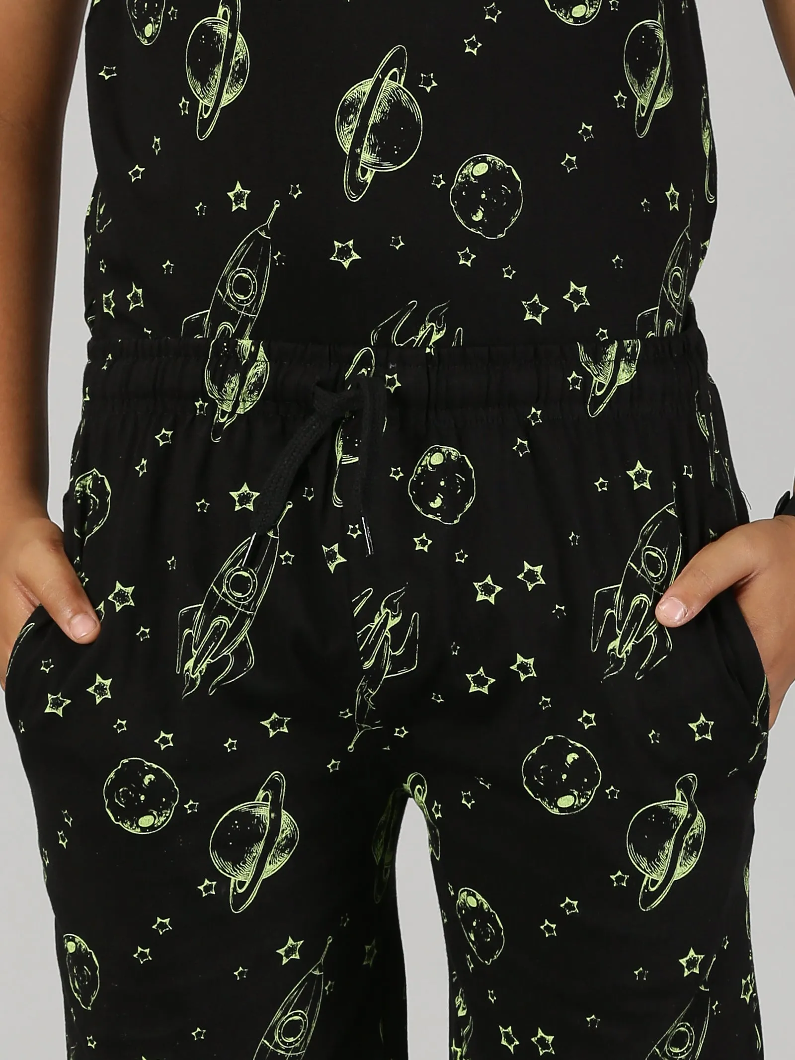 Boys AOP Tee & Shorts Co-Ord Set