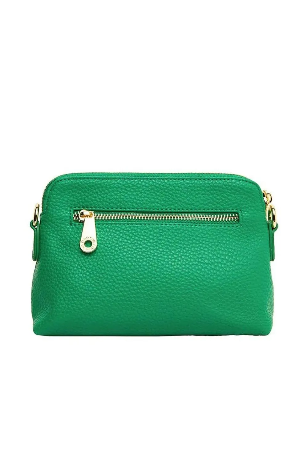 Burbank Crossbody | Green Pebble