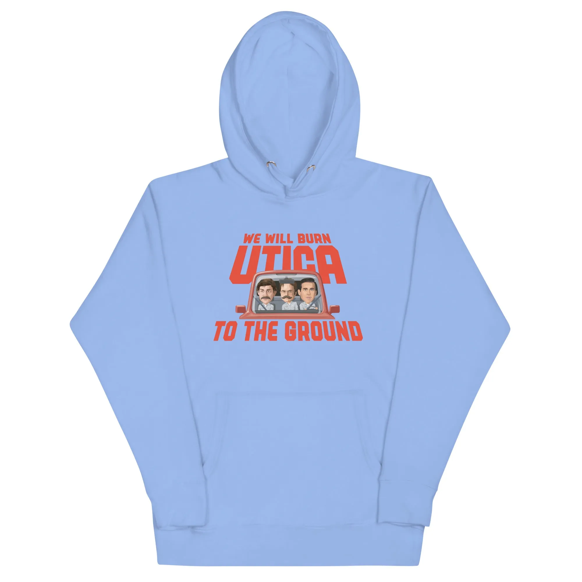 Burn Utica Unisex Hoodie