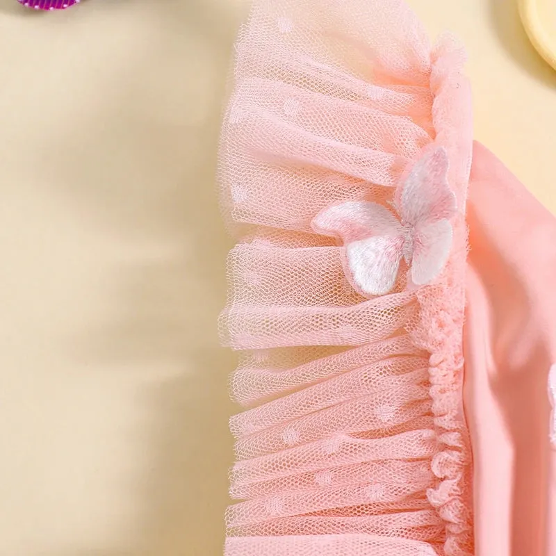 BUTTERFLY FAIRY Tulle Romper Dress