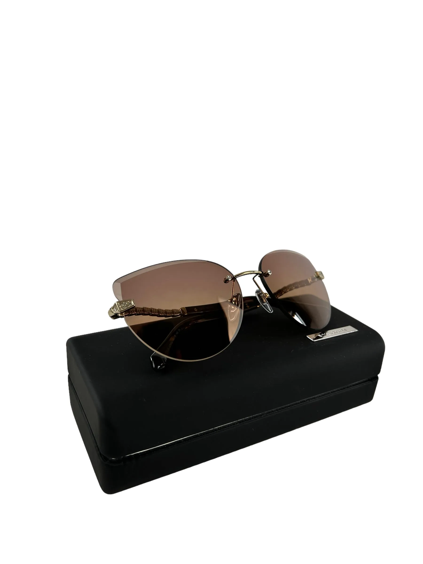 Bvlgari Tortoise Sunglasses