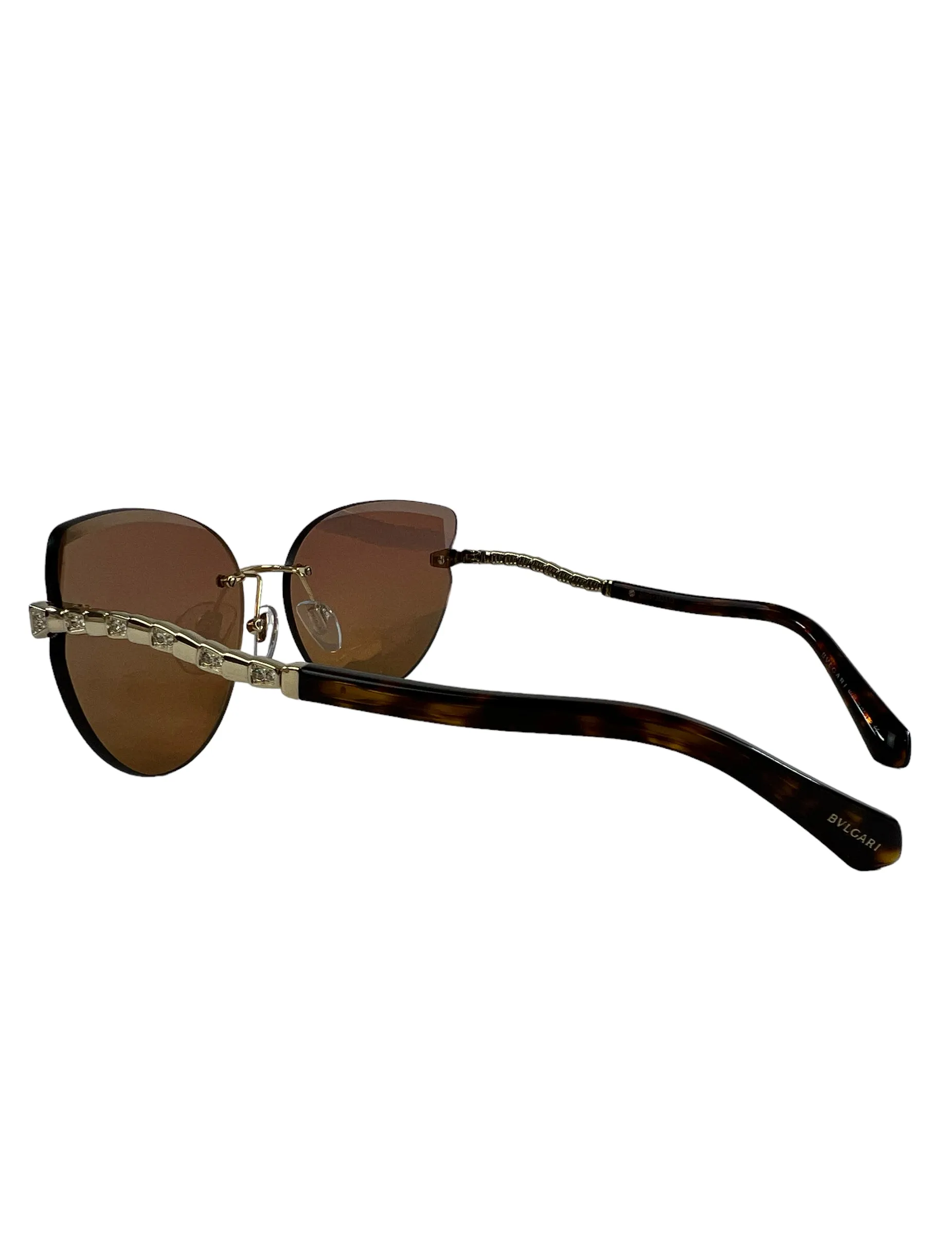 Bvlgari Tortoise Sunglasses