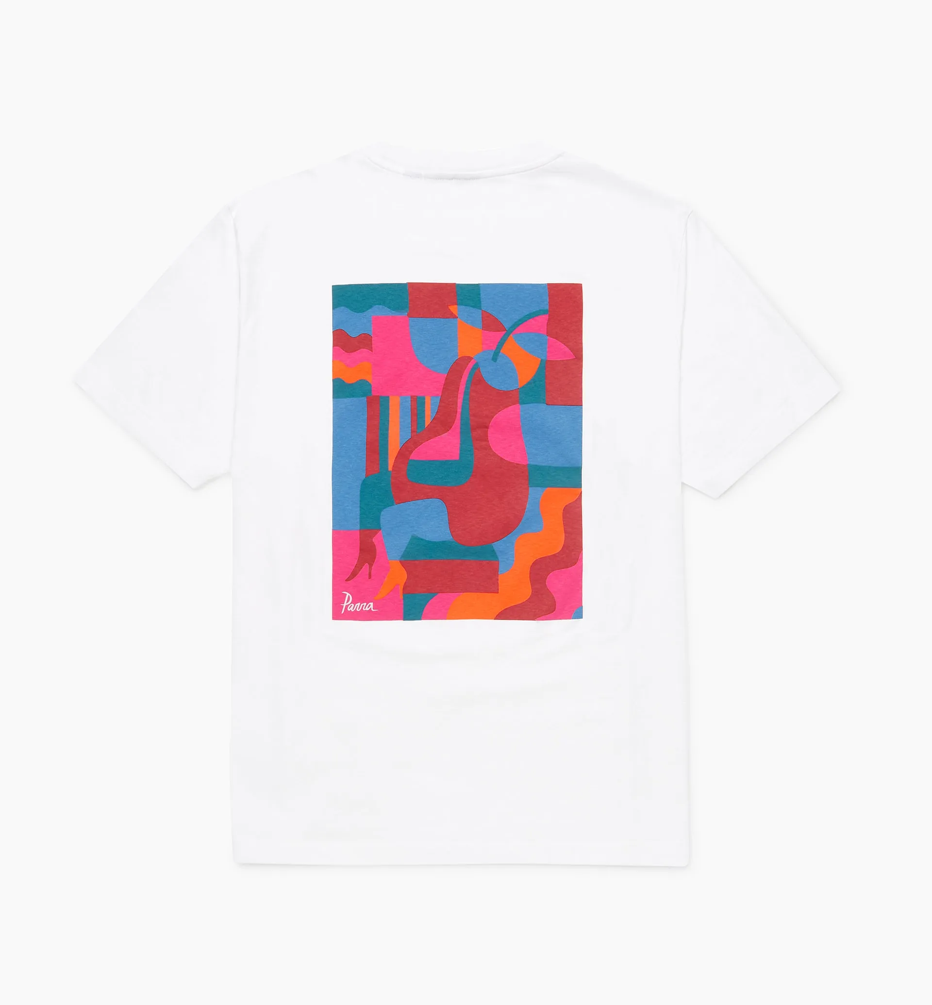 by Parra Sitting Pear T-Shirt 'White'