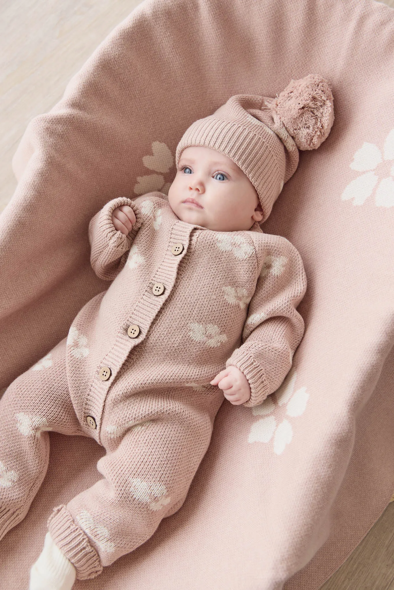 Camille Onepiece - Frankie Knit Rose