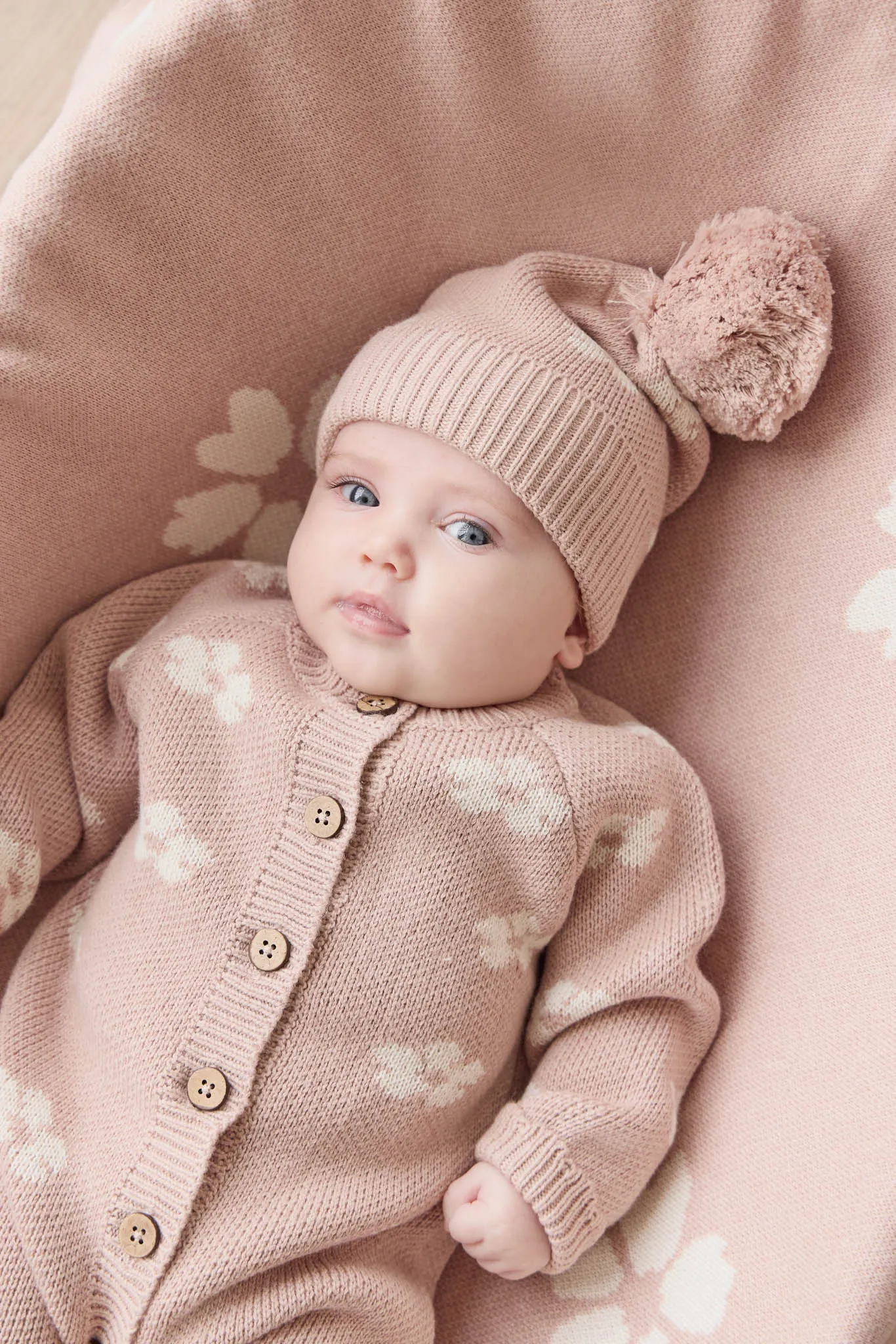 Camille Onepiece - Frankie Knit Rose