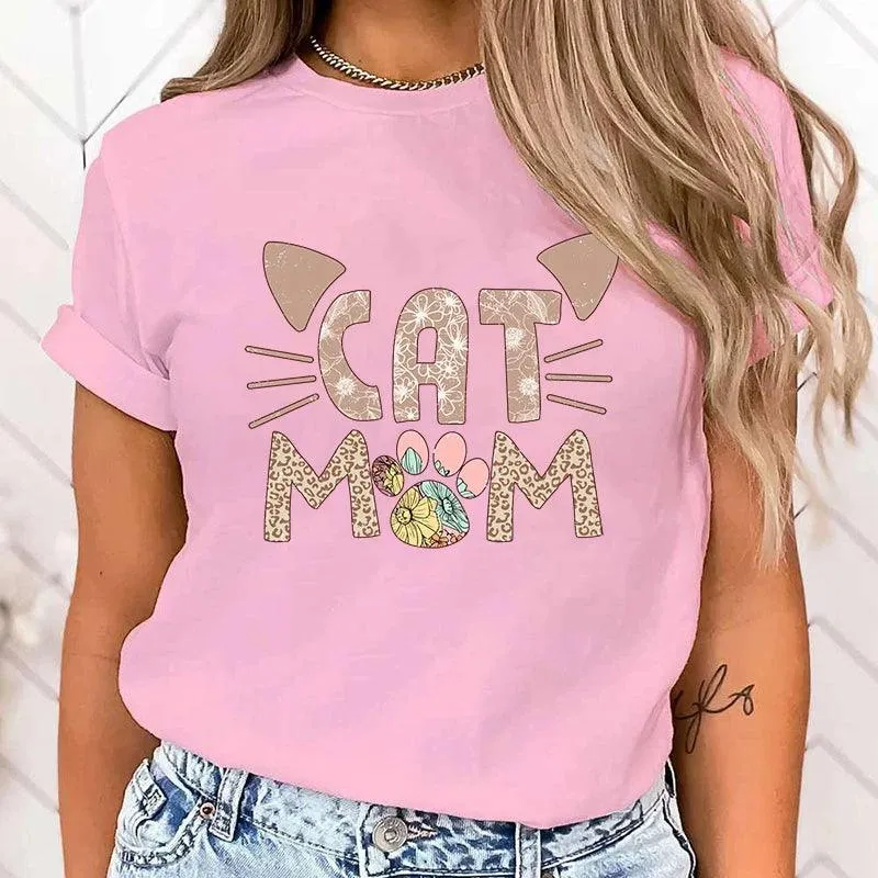 Cat Mum T-Shirt