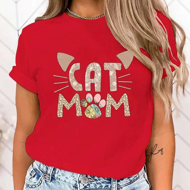 Cat Mum T-Shirt