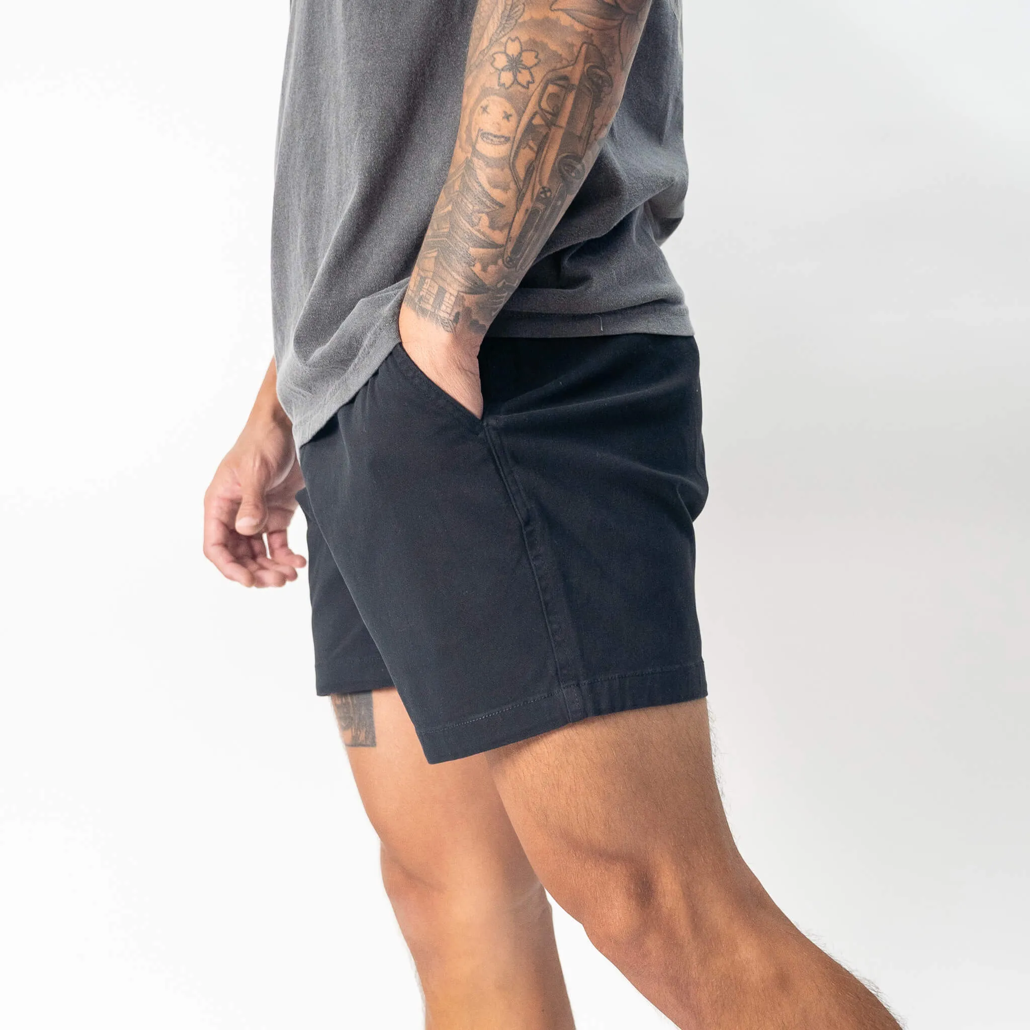 Chino Shorts - Black