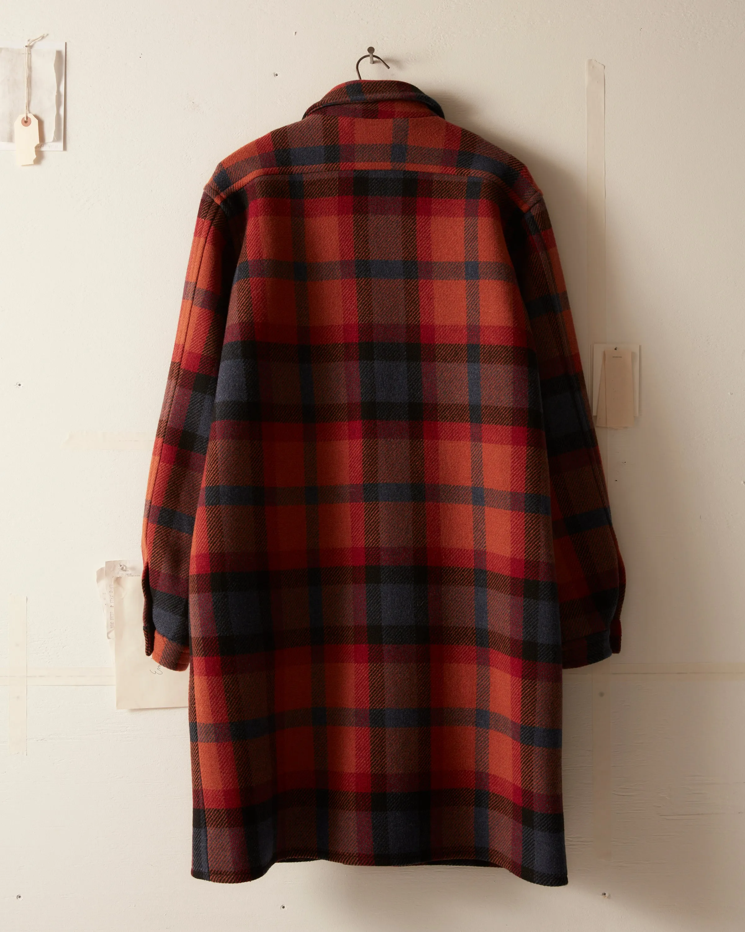 Clinton Street Plaid Coat