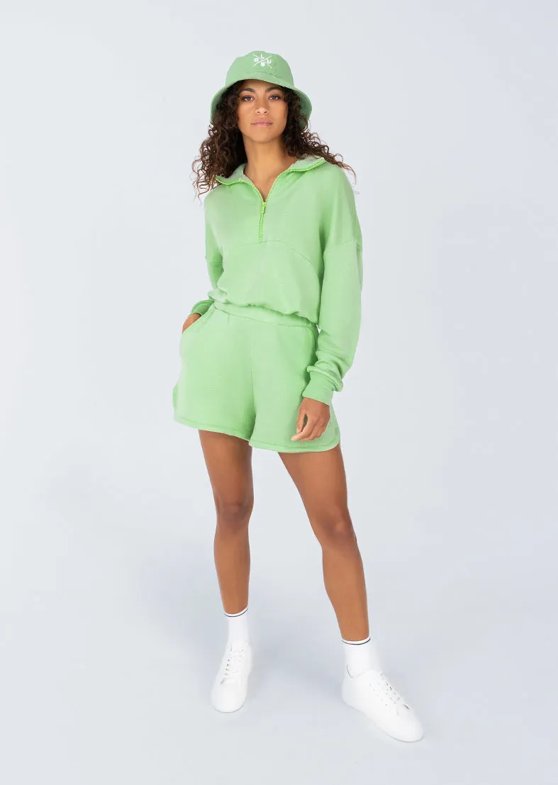 Club LC Half Zip Sweatshirt Paradise Green Final Sale