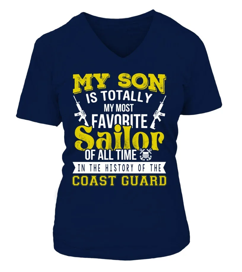 Coast Guard Mom  - My Favorite Sailor