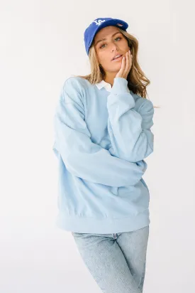 Colour Pop Pullover // Sky