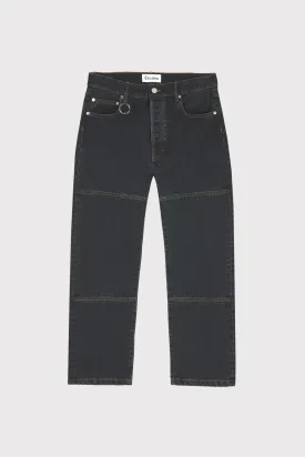 CORNER DENIM BLACK WASHED