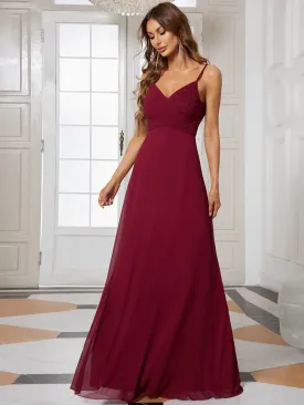 Cowl Back Sweetheart Neckline Evening Dress