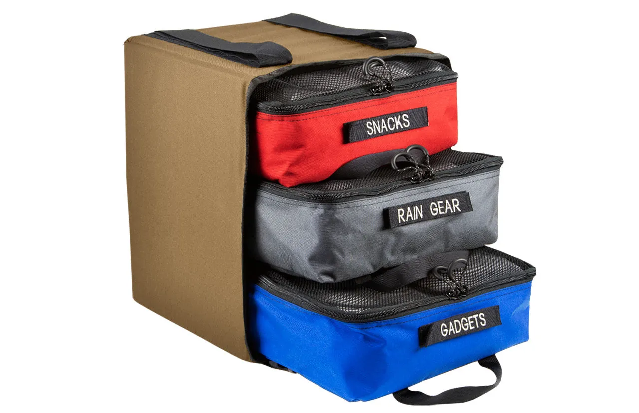 Cube Caddy - Storage Tote / Packing Cube Carrier