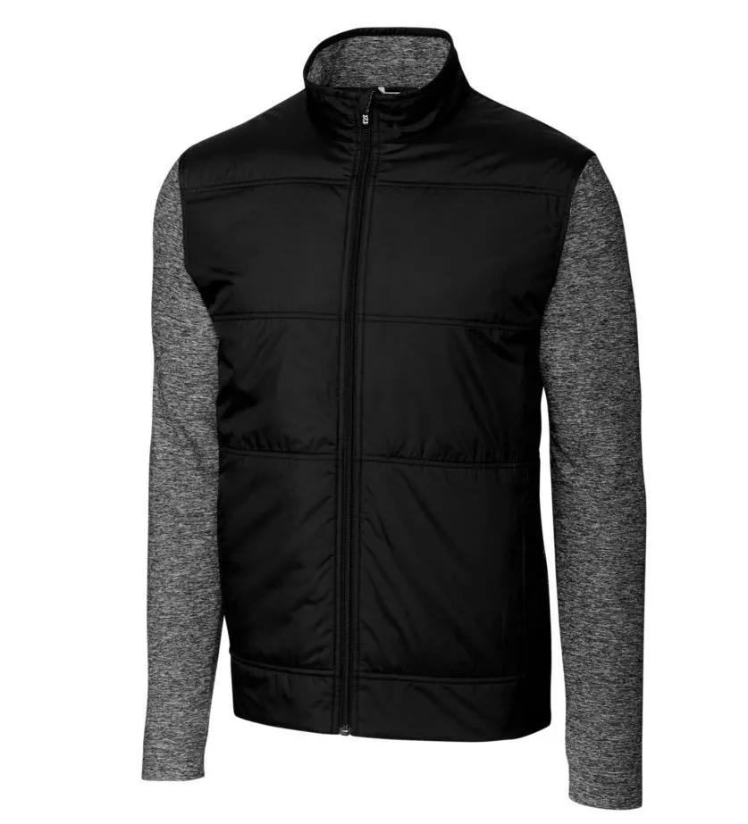 Cutter & Buck DryTec Stealth Full Zip Wind Knit