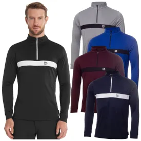 DKNY Mens Tournament Half Zip