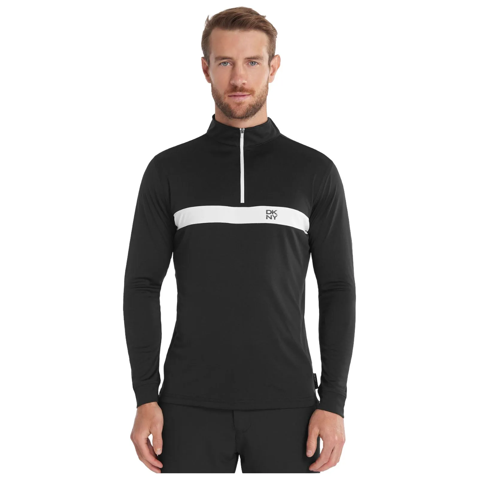 DKNY Mens Tournament Half Zip